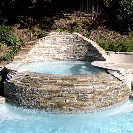 aqua blue pool